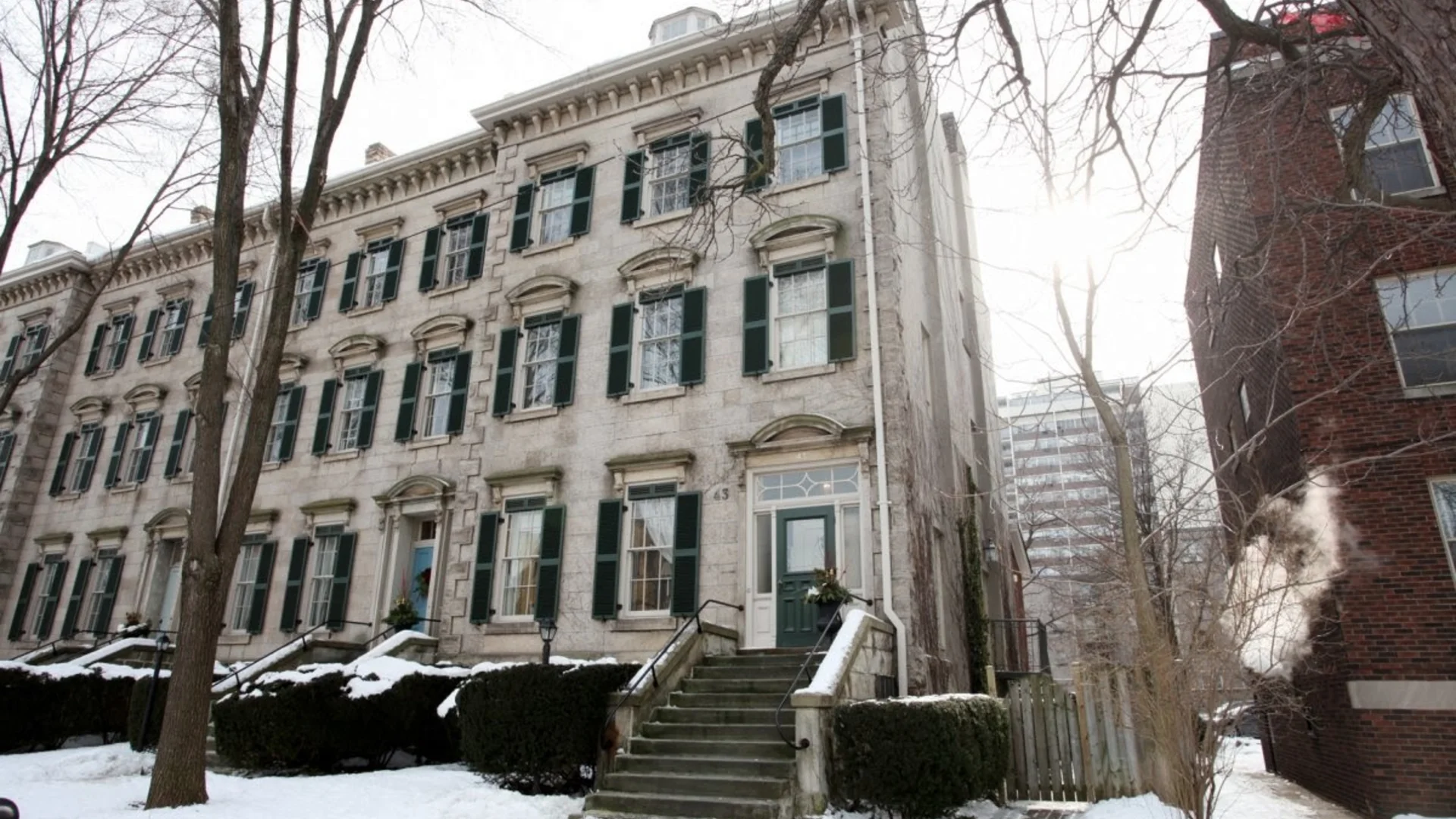 Durand Hamilton heritage homes James Street South - Professional cleaning